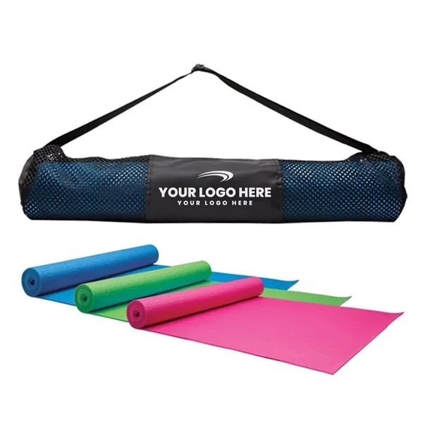 Promotional Yoga Fitness Mat & Carrying Case