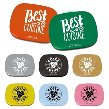 1 oz hinged Tin Candy Mints