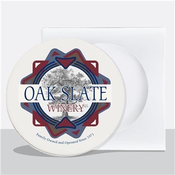 1 Pack Round Absorbent Stone Coasters