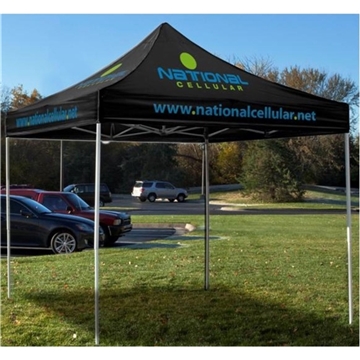 10- ft. Square Event Tent Full - Color Dye Sublimation (8 Locations)