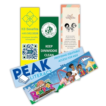 Rectangle Bookmark 2" x 8" (12 pt. Stock)