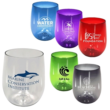 12 oz Recycled Stemless Wine Glass