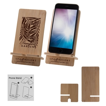 Bamboo Wood Phone Stand
