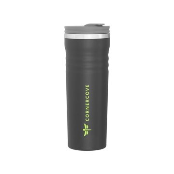 16.9 oz Meridian Double Wall Stainless Steel Tumbler - Matte Black