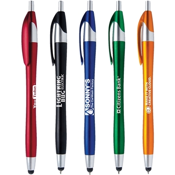 aerial view a group of javelina javelin stylus pen - metallic, image 1 of 3
