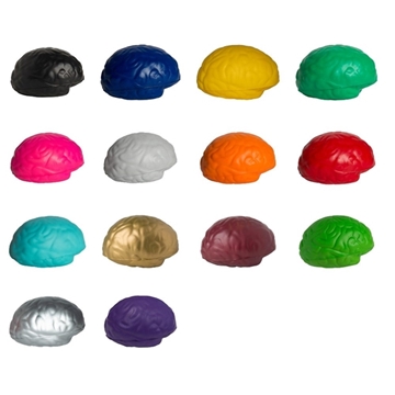 aerial view a group of brain squeezies - stress reliever, image 1 of 2