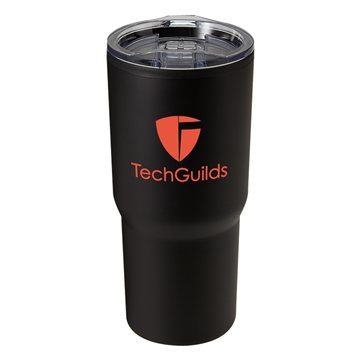 Custom Printed 12 Oz. Symmetry Tumbler with Bamboo Base - Promo Direct