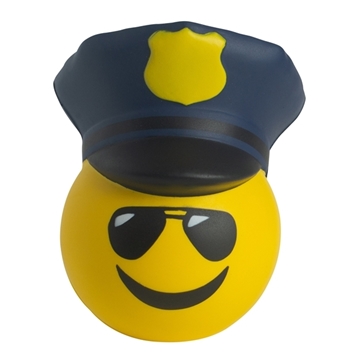 Police Officer Emoji Hat Stress Reliever