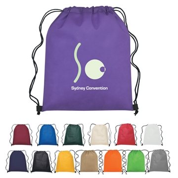 a group of drawstring sportpack