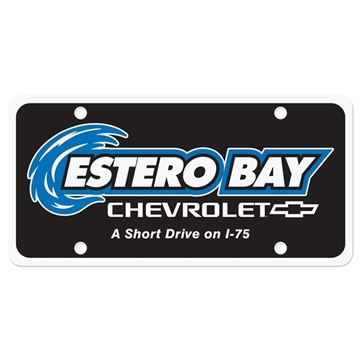 aerial view a group of license plate insert, image 1 of 2