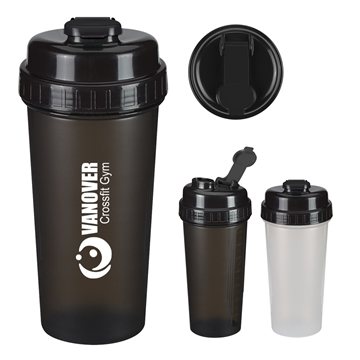 Custom Wheat Straw Sports Shaker Bottle - 20 oz.