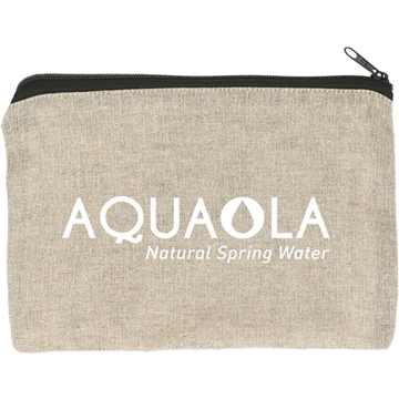 Recycled 5 oz Cotton Twill Pouch