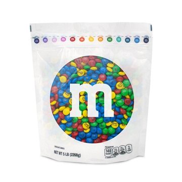 M&M's in Medium Tin with Logo  Customizable M&Ms Tin Wholesale