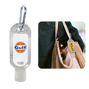 2 oz Citrus Scented Hand Sanitizer With Carabiner