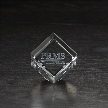 Small Jewel Cube 3D Crystal Award