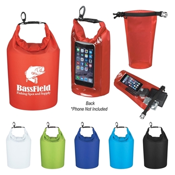 a group of promotional waterproof dry bag with window - bulk