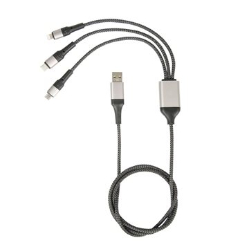 6- In -1 3 Ft. Multifast Charging Cable