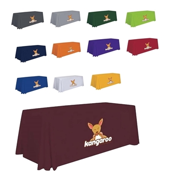 6' Standard Table Throw Cover (Full-Color Imprint)