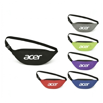 aerial view a group of polyester hipster fanny pack, image 1 of 2