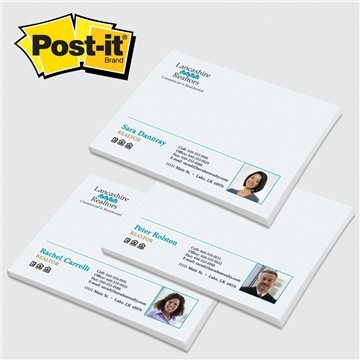 Post-it®  Printed Notes Value Priced Program 3" x 4", 25-sheets