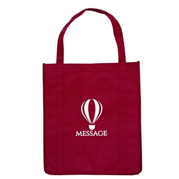 Non Woven Multi Color Custom Enviro Shopper Bag - 13x15 $2.41