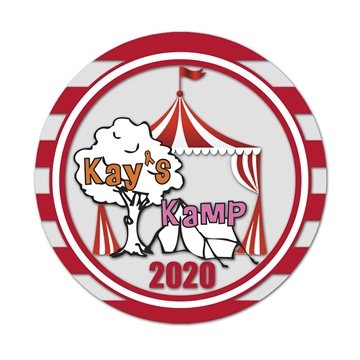 4" Round - Static Cling - Stock shape