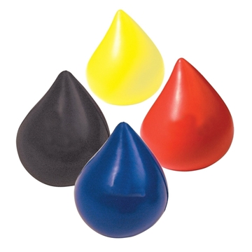 Drop Shaped Squeezie Stress Reliever