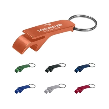 Aluminum Bottle/Can Opener Key Ring