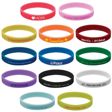 Printed Silicone Wristband