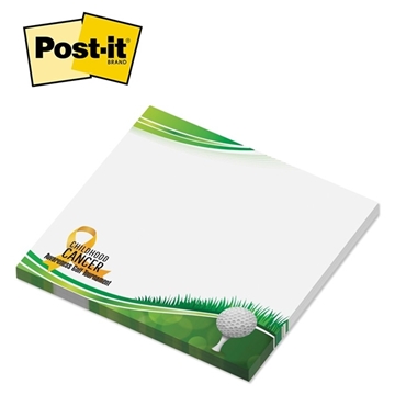 Post-it® Custom Printed Notes Full Color Program —3" X 3", 50 Sheets