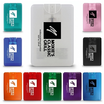 Credit Card Style Hand Sanitizer Spray - Customizable $1.26