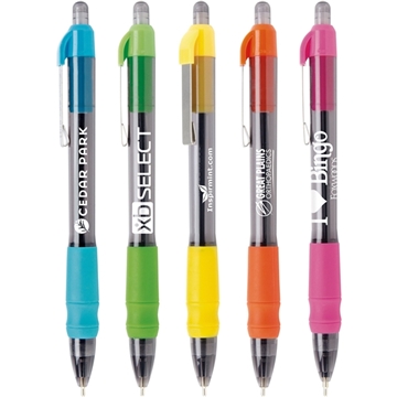 MaxGlide Click™ Hybrid Ink Comfort Grip Tropical Pen