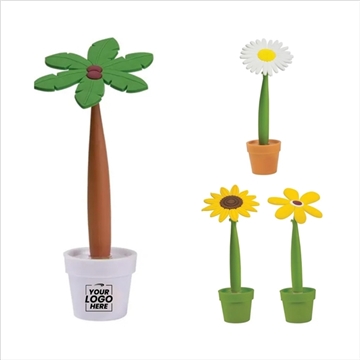 Flower Shaped Pen and Pot Holder