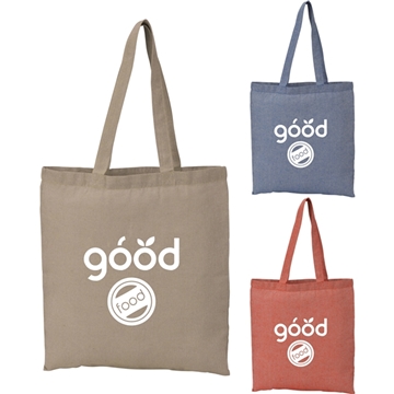 Eco-Friendly 5 oz Recycled Cotton Twill Tote Bag