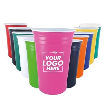 16 oz Double Wall Insulated "Party" Plastic Cup