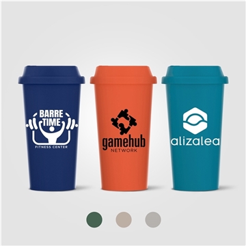 Costa Rica 16 oz Wheat Plastic Tumbler