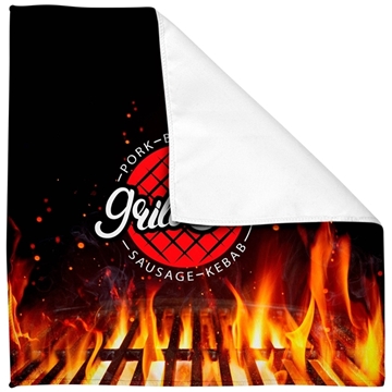 12x12 Sublimated Microfiber Towel - 200GSM