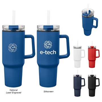 40 oz Quest Recycled Stainless Steel Tumbler