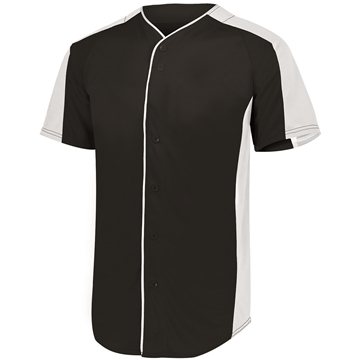 Augusta Sportswear Youth Full - Button Baseball Jersey