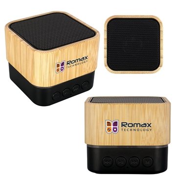 Bamboo Square Bluetooth Speaker