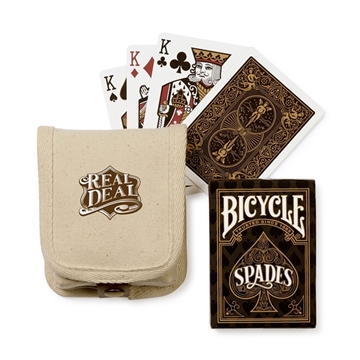 Bicycle(R)Youre The Real Deal Spades Game Gift Set