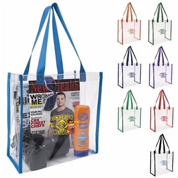 Clear PVC Game Tote Bag