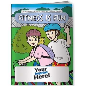 Coloring Book - Fitness Is Fun