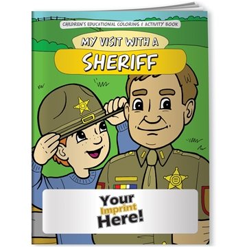 Coloring Book - My Visit With A Sheriff