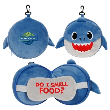 Comfort Pals(TM) Shark 2- in -1 Pillow Sleep Mask