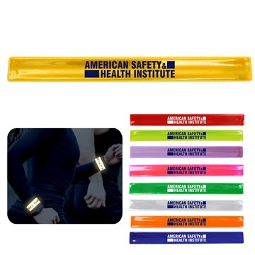 Reflective Slap Bracelet With Multi Color Choices