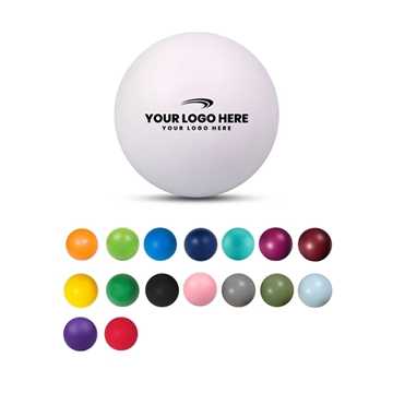 Custom Round Stress Ball With Multi Color Choices