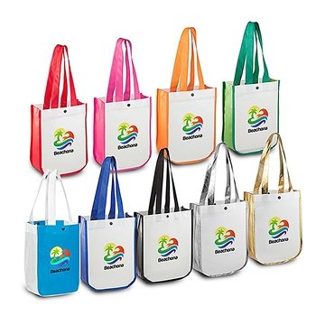 Designer Tote Bag with Curved Corners