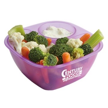 Dip-It™ 2-Compartment Snack Bowl