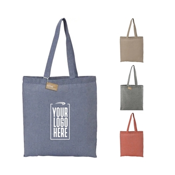 Eco-Friendly 5 oz Recycled Cotton Twill Tote Bag
